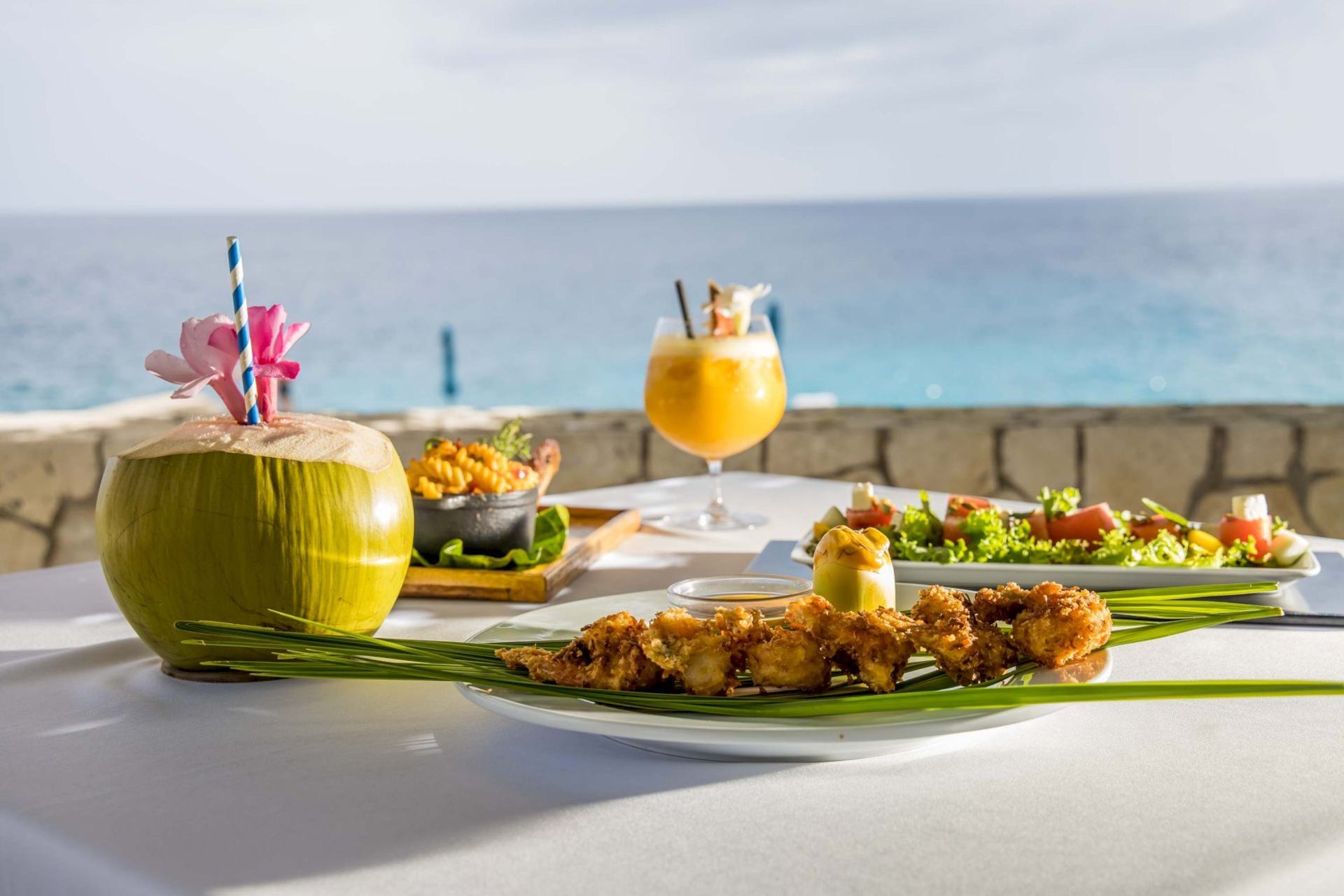 Seaside lunch at The Cliff Hotel & Spa